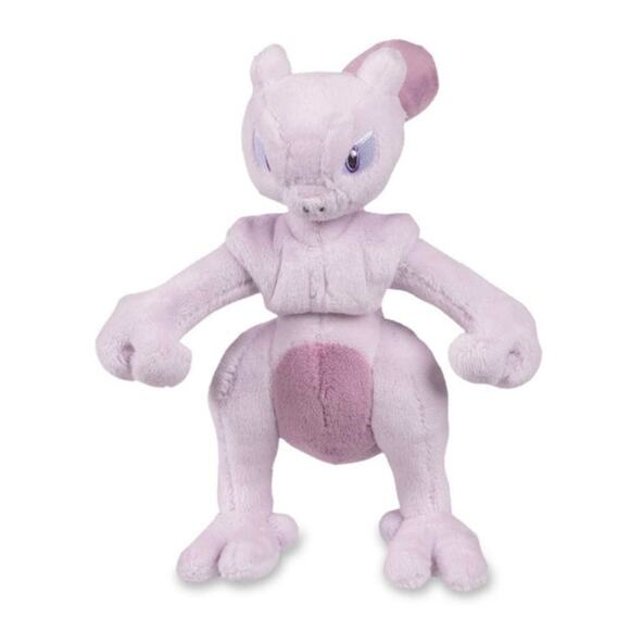 Pokemon Poke Plush Mewtwo Mewtu Posable Authentic Discovered in Kanto NEW in bag - Picture 5 of 11